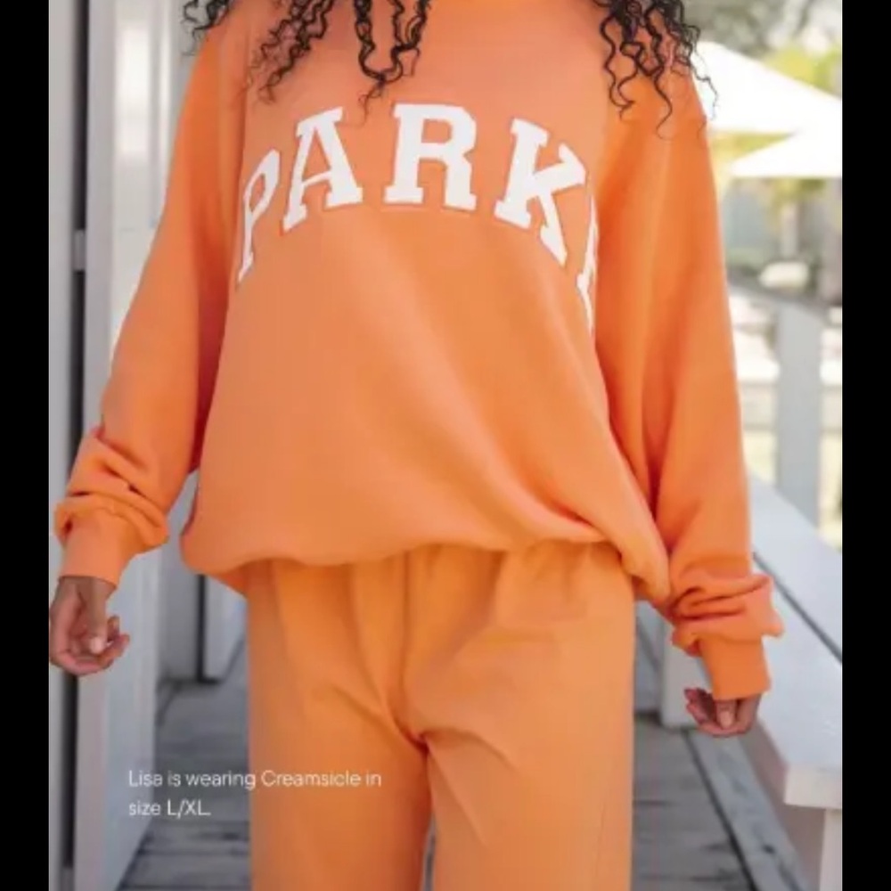 Parke Creamsicle Mockneck